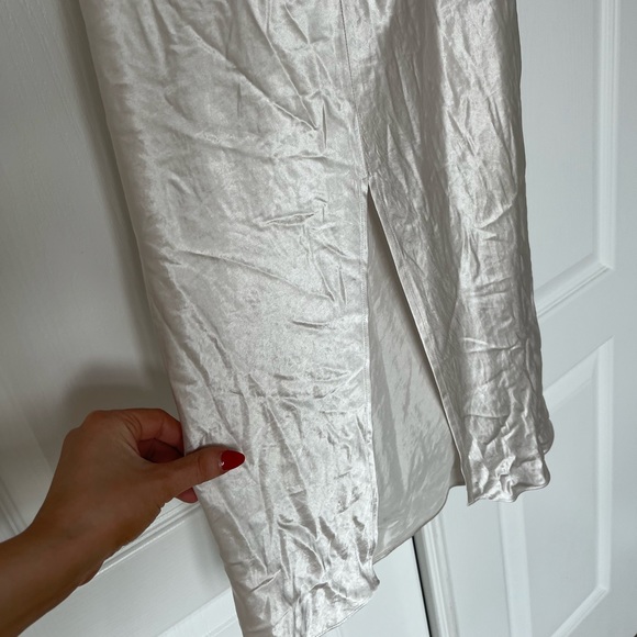 Babaton Casper Dress in Matte Pearl - Picture 9 of 11